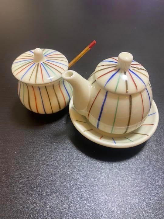 源右衛門 緑彩梅地紋 小紋割 三角小皿おまとめ 赤絵梅小紋割 小皿