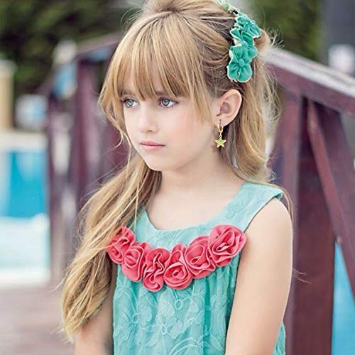 20 Pairs Hypoallergenic Earrings for Girls- Cute Dangle Earrings with Mini Hoop Earrings for Teen Girls2