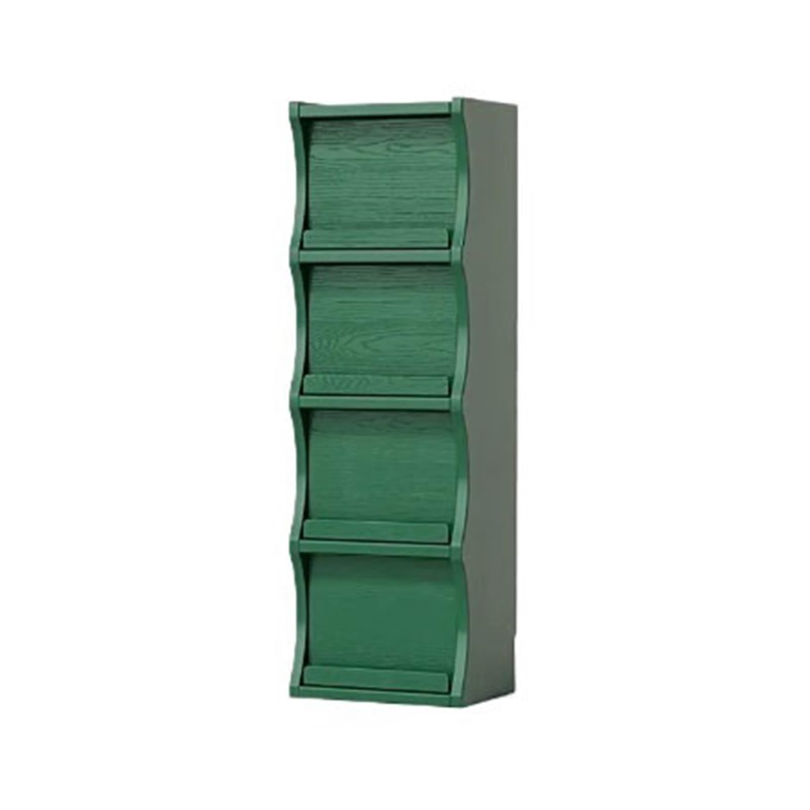 ZYYANSHOP Bookshelf Vintage Simple Wooden Bookshelf with Upward-opening Cabinet Door Floor-standing Storage Stand