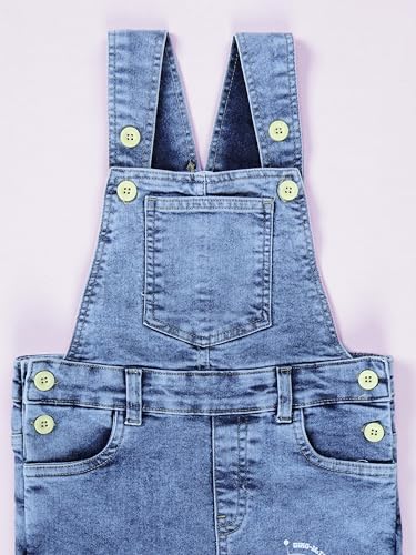 Image of KiddoPanti Boys Denim Dungaree Pant