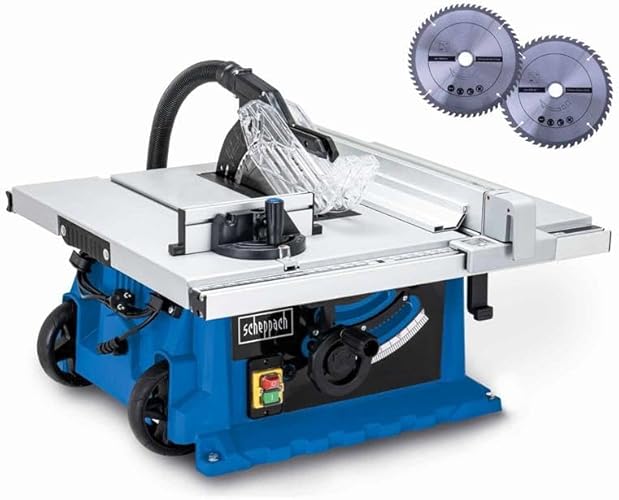 Bild 9 - Scheppach Profi Tischkreissäge HS105 ohne Untergestell | 2000W Leistung | Sägeblatt Ø 255mm | Schnitthöhe 75mm