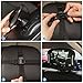 FITNATE LED Baby Car Mirror, Safety Infant in Backseat 360°Adjustable Light Up Mirror for Baby Rear with Best Newborn Secure 4 Sturdy Strips,Remote Control and 2 Car Sun Visors