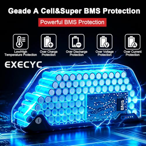 EXECYC 52V 25Ah Ebike Battery