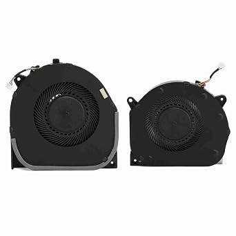 GOWENIC Laptop Cooling Fan for Legion Y540-15IRH 81SX Y7000-2019 81NS GTX1660Ti, DC 5V 0.5A, 4 Pin Connector, CPU and GPU Cooling