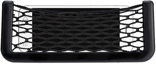 Miniatura 8 de Organizador de bolsillo de red para automóvil, 20 pulgadas (3.3 in), bolsa de almacenamiento para maletero de automóvil, bolsillo de red elástica de