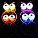 4PCS LED Light Up Headbands Glowing Hairband Alien Head Boppers Hair Hoop for Christmas Halloween Gift