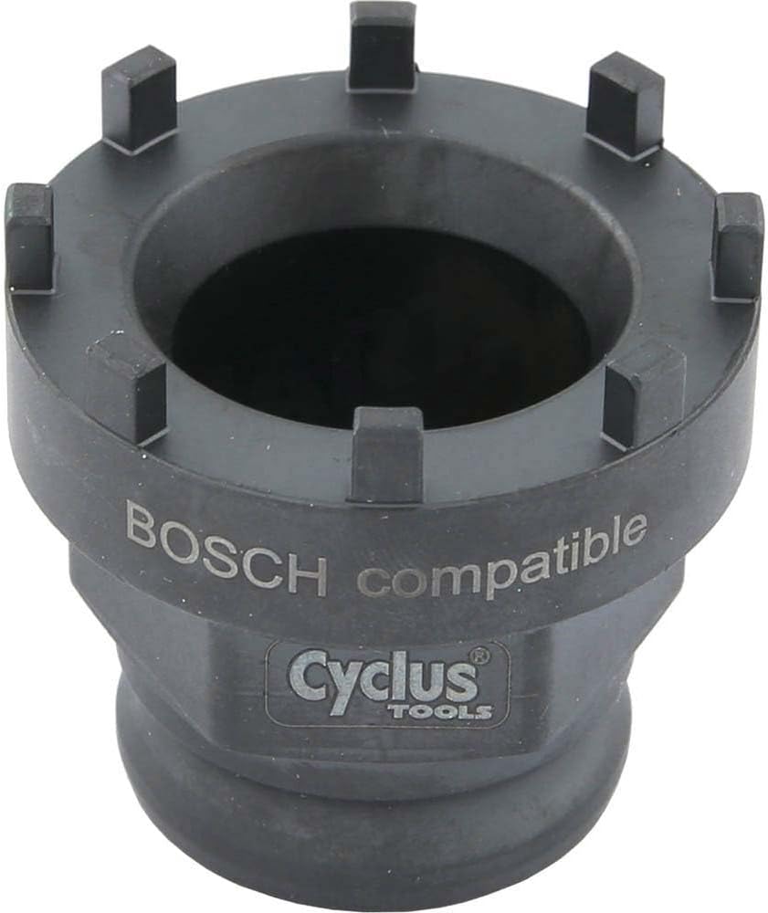 Cyclus Tools GEN3 + GEN4 e-Bike Lockring Remover Tool, 32mm (3/8"), Black
