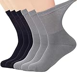 Softfeeling Womens Ankle Socks Seamless Bamboo Socks Casual Dress Socks Soft Hiking Socks...
