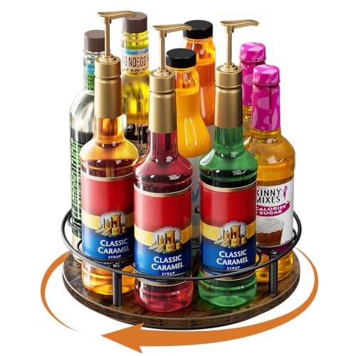 Nuovoware 9-Bottle Rotating Rack