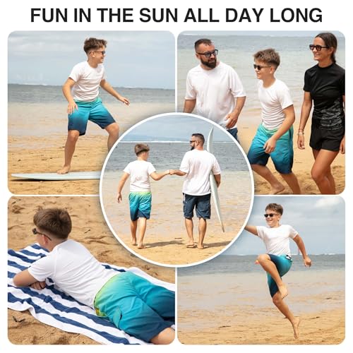 Image of Kanu Surf Boys' Avalon Quick Dry UPF 50+ Beach Swim Trunk