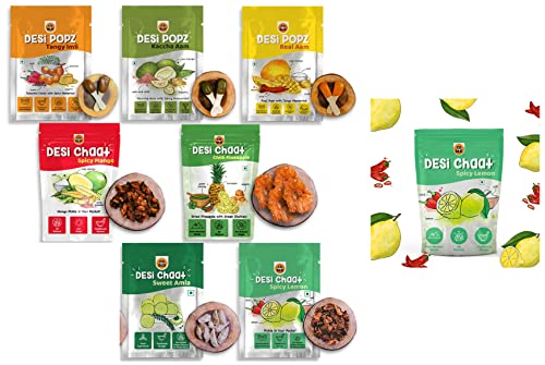 Image of GO DESi Trial Pack & Lemon Chaat, 180gm | GO DESi Bestsellers | Candy
