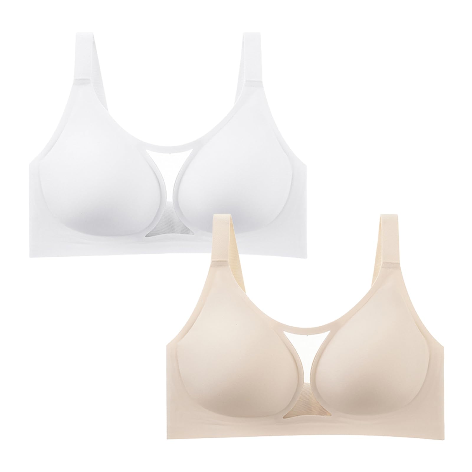 Sport BH Starker Halt ohne bügel Atmungsaktiver Weich Bequemer Unterwäsche Yoga Tank Top