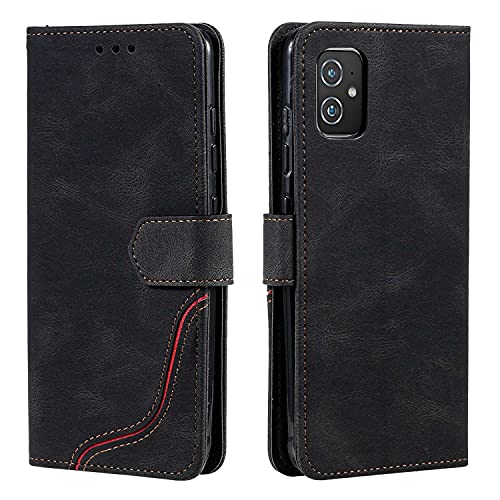 YINCANG Capa Para Asus Zenfone 8 Wallet Case,Cartão Magnético Carteira de Leather Case Com Flip Supo