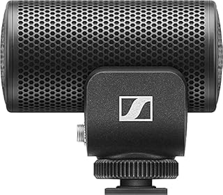 Sennheiser 508897 MKE 200 Mikrofon Kierunkowy na Aparat, Czarny