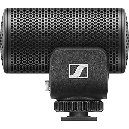 Sennheiser Professional MKE 200 Direktionales Kamera-Direktmikrofon mit 3,5 mm-TRS- und TRRS-Anschlüssen für DSLR, Kompaktkameras und Mobilgeräte, 508897