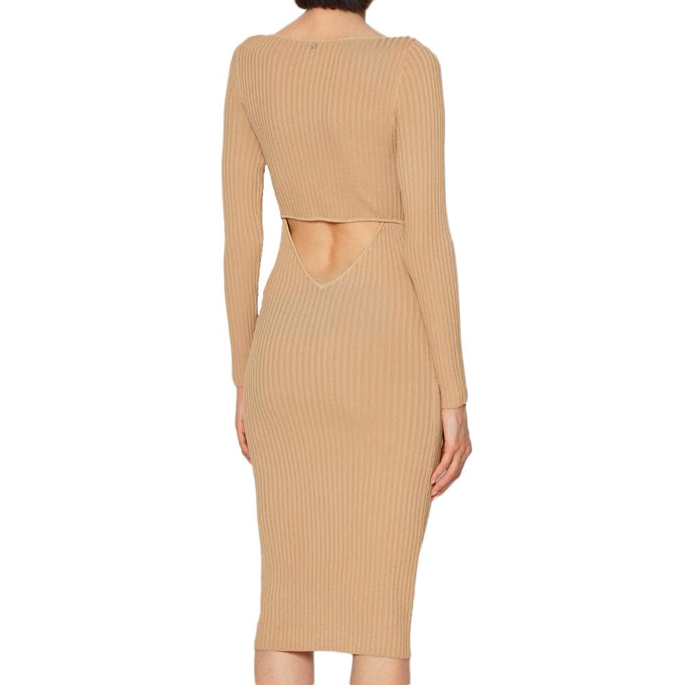 Guess Essential Long Sleeve Adele Sweater Dress Vestito Donna