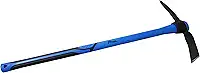 Picareta de adze forjada para serviço pesado de 88 cm, picareta poderosa, palheta Mattock de 2,3 kg