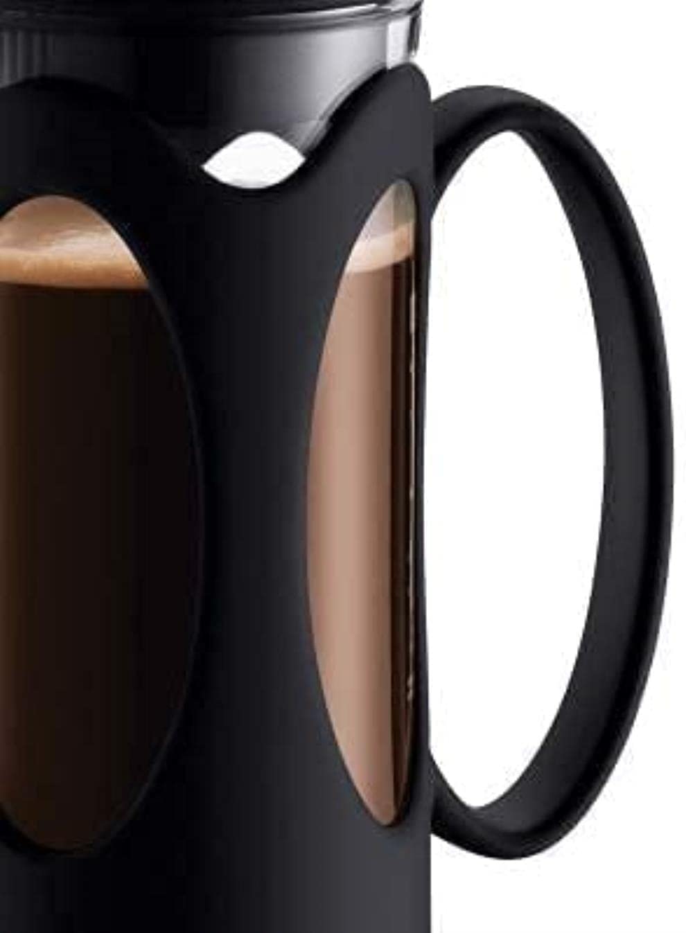 Cafetera De Prensa, Prensa De Café, Caffettiere, Cafetera, Cafetera Y Tetera, Prensa De Café De Vidrio De Borosilicato Resistente Al Calor De Acero Inoxidable, Filtración Superior, Vaso De Café for Té