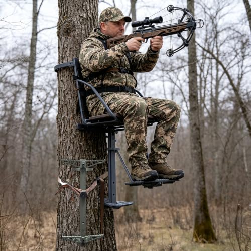 Image of Kalkal 20 inch Aluminum Tree Stand Climbing Sticks for Saddle Hunting -4 Pack