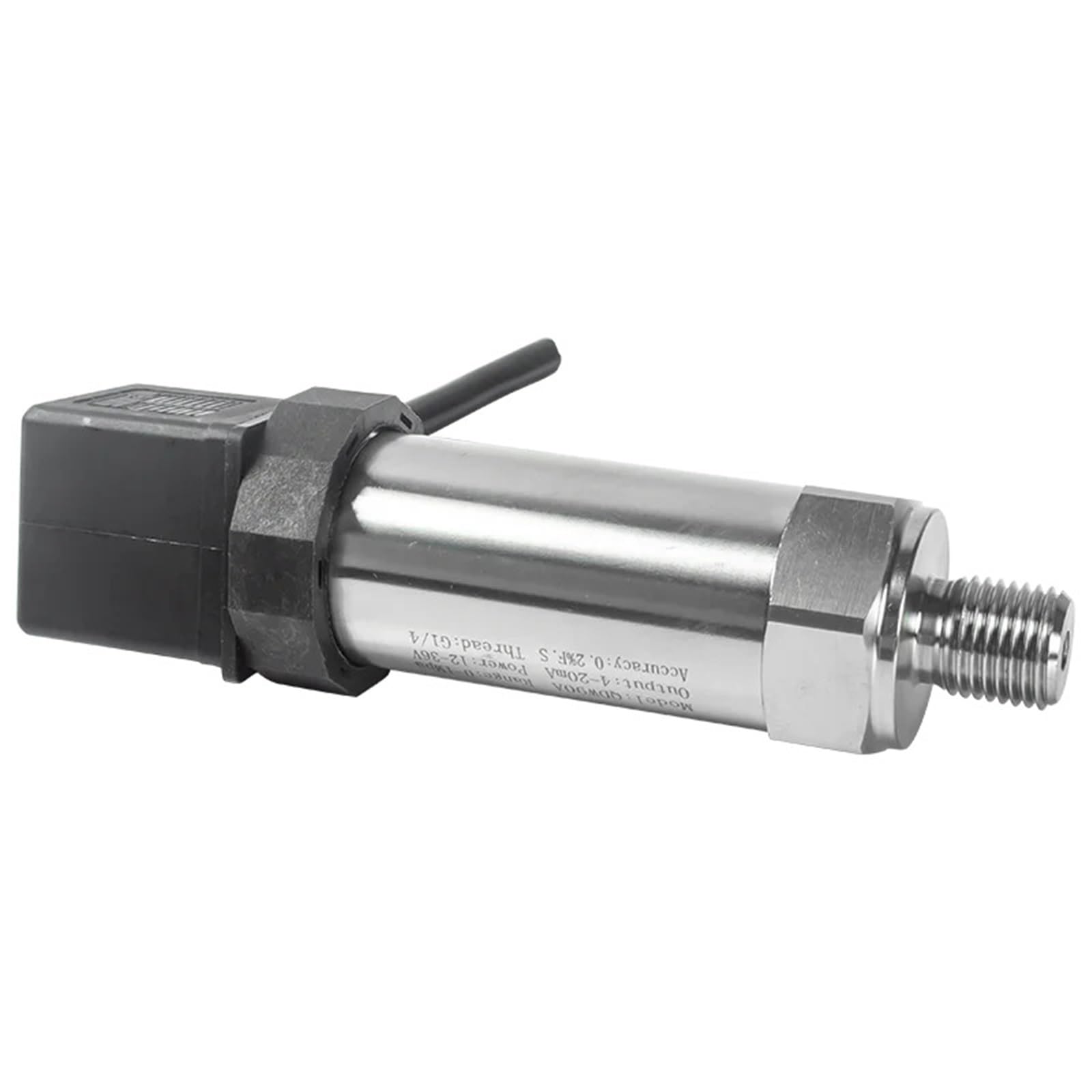 G1/4 pulgadas 4-20mA 0-10V Sensor de presión 1.6Mpa 10bar 24V suministro 0.2bar 60Bar 50Bar 100bar transmisor 1 Uds(0-3.3V output 5V,0-25Mpa)