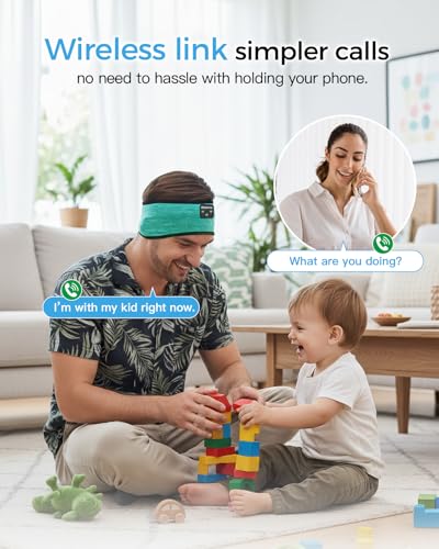 50% Off Sleep Headphones Wireless Bluetooth Sports Headband