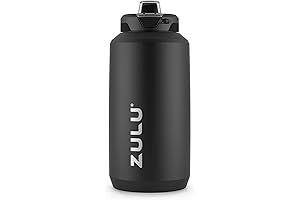 Goals Vacuum Insulated Large Capacity Stainless Steel Water Bottle | Reusable Jug...