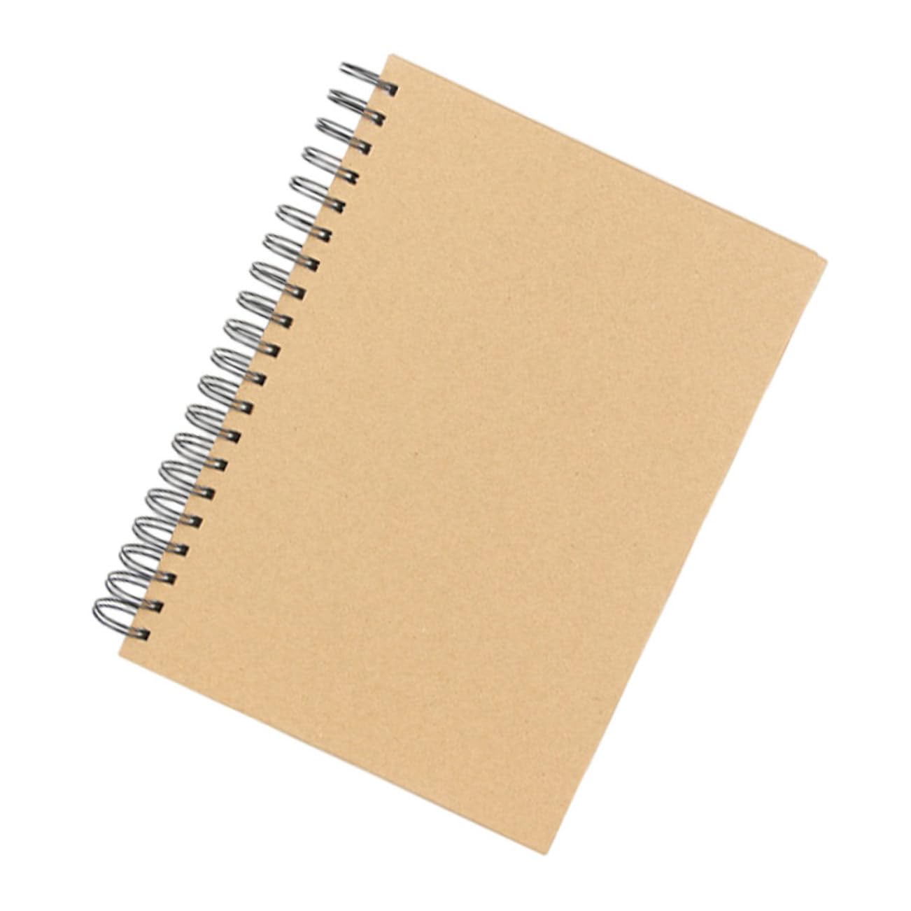 Carnet de Croquis à Spirale, 60 Feuilles, Format Horizontal, Papier Blanc