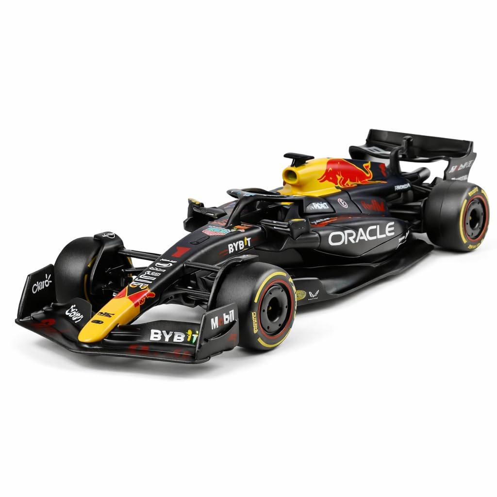 Wizplex QY Toys Red Bull RB19 F1 Car 1:43 Scale Diecast Model – Officially Licensed Formula 1 Car, Metal Collectible Display Toy for Fans & Gifting-image-42