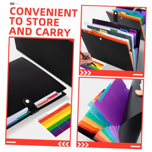 Organiseur de dossiers multi-couches de bureau : trieur extensible à compartiments Ipetboom - 7