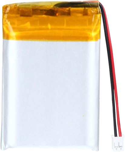 Miniatura 2 de 602535 3.7V Lipo Batería 500mAh 602535 Batería recargable de polímero de litio con conector JST PH2.0.000 in para dispositivo electrónico