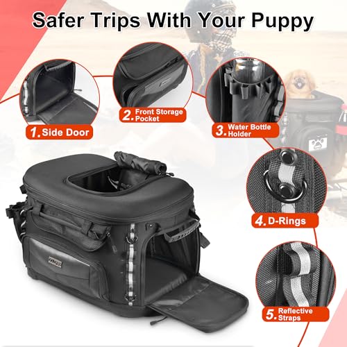Goldfire Motorcycle Dog Carrier