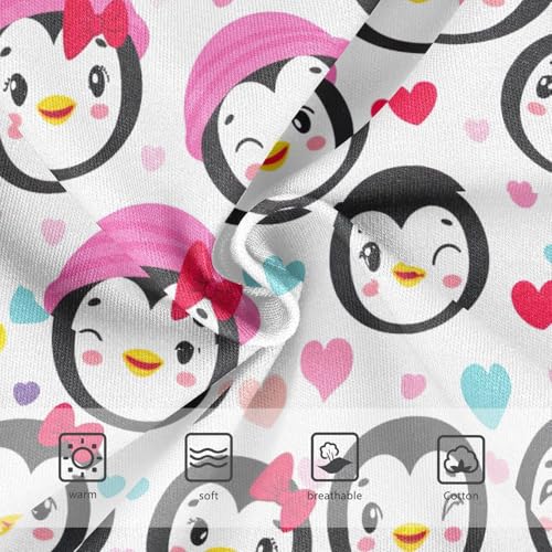 Joisal Cute Cartoon Penguin Colorful Girls Underwear Toddler 2t Cotton Cute Panties Girl Fun Kids Undies Briefs3