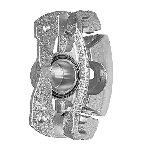 Image of Detroit Axle - Front Passenger Side Disc Caliper + Ceramic Brake Pads Replacement for Lexus HS250H Toyota RAV4 Prius V Scion xB - 3pc Set