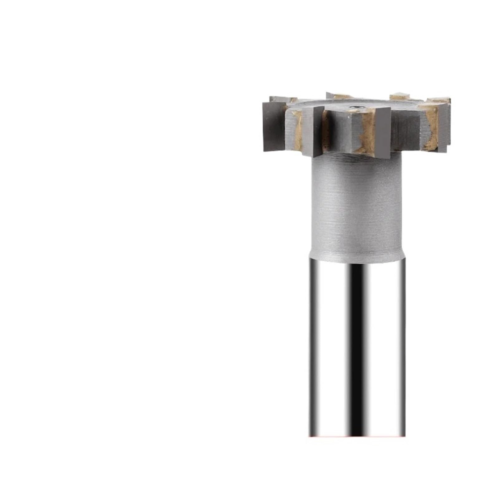 Fresa con ranura en T de acero de tungsteno YG8, fresa de extremo en forma de T, 1 ud.(20mmx12dx90l 10H)