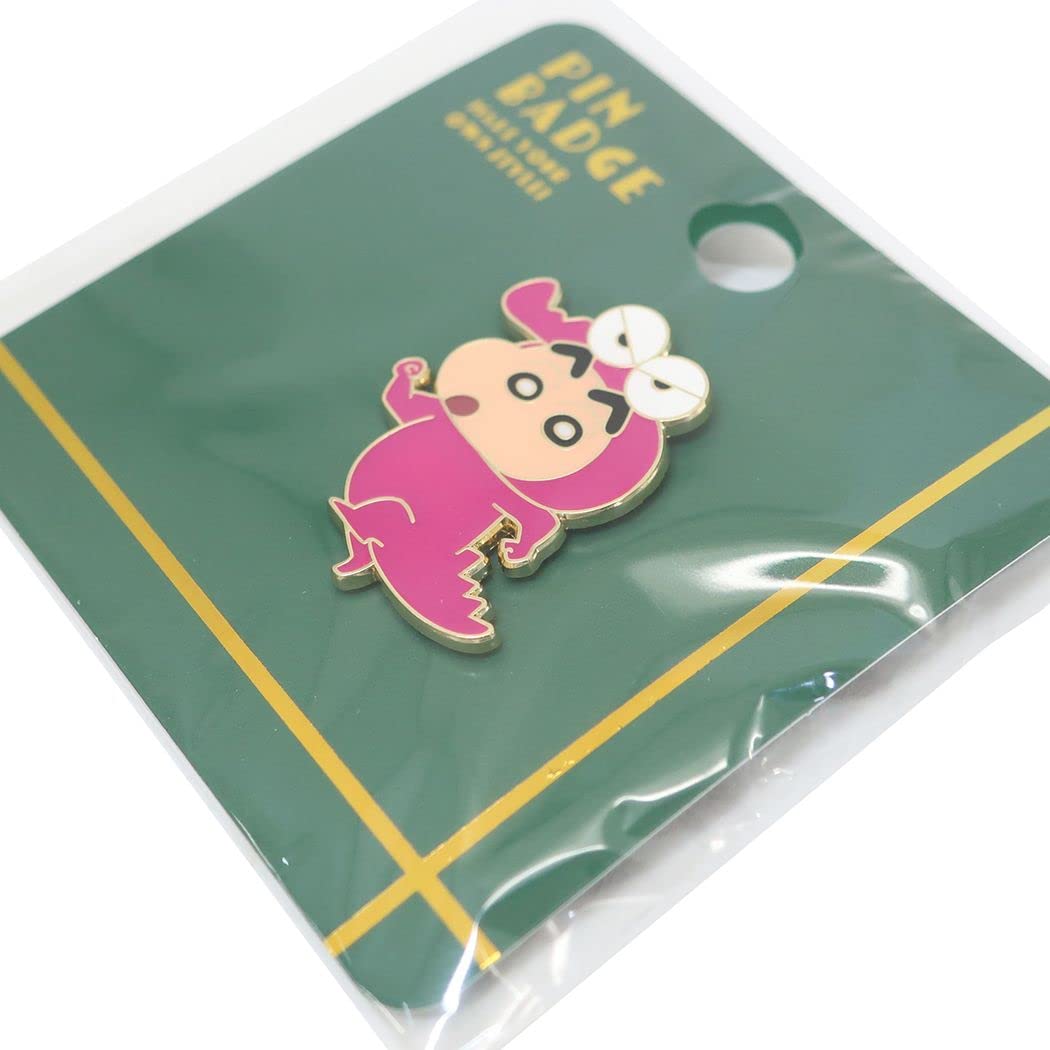 Amazon | クレヨンしんちゃん[ピンバッジ]ピンズ/ワニ山さんなりきり