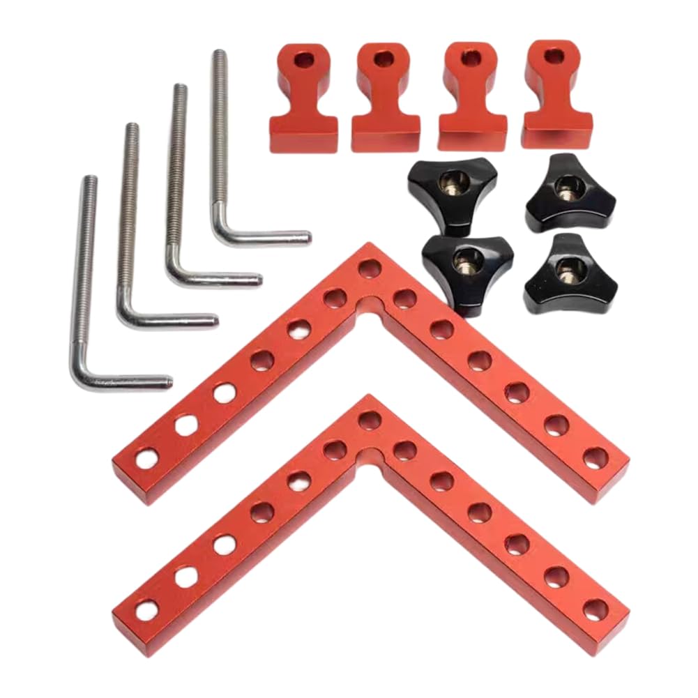 UDSKNV[KSL Woodworking Clamping Tool Right Angle Fixing Clip 90 Degree L-Shaped Auxiliary Fixture Positioning Panel Clip