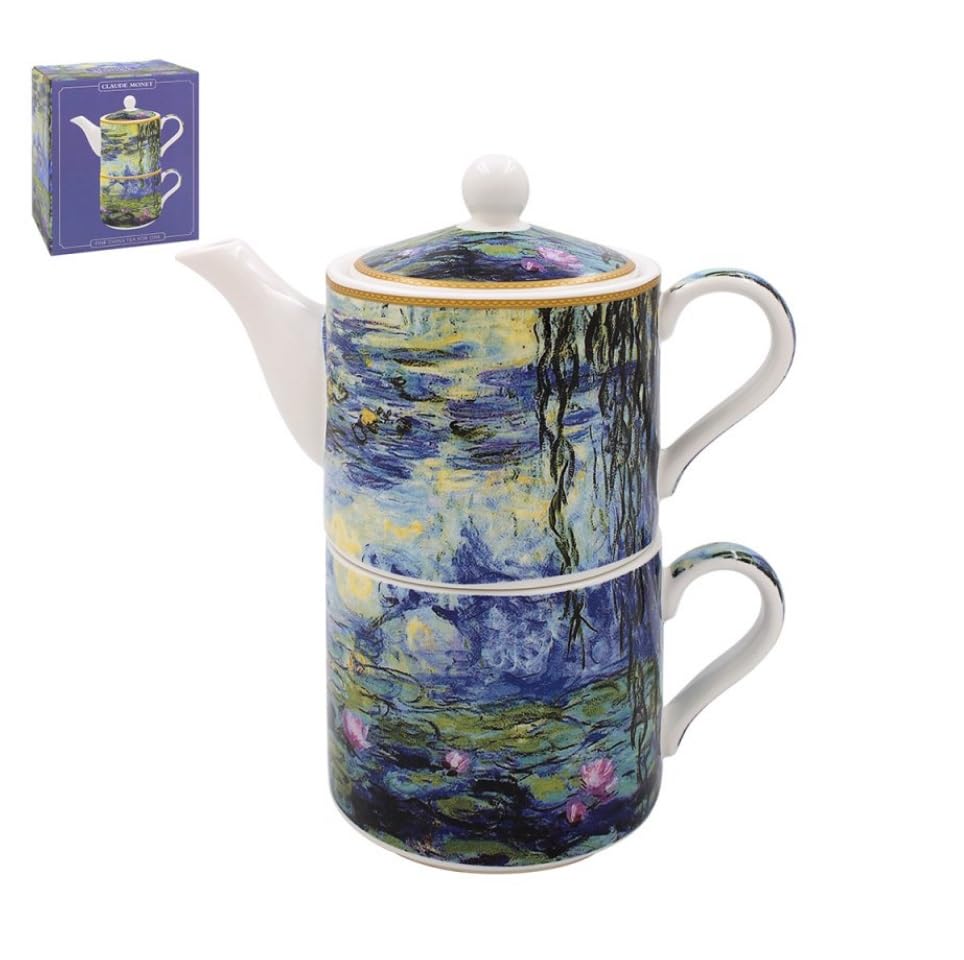 The Leonardo Collection Claude Monet Tea for One | Keramik-Teekanne...