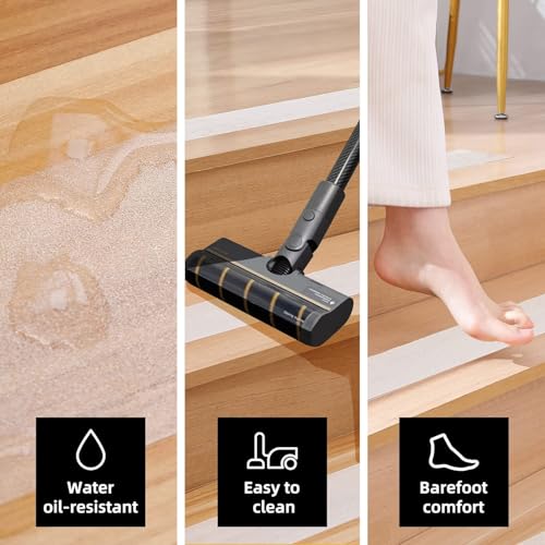 Image of Reniteco Anti Slip Tape - 2 inch x 16.5Ft, Clear Heavy Duty Grip Tape - High Adhesion & Waterproof, No Residue Removal for Outdoor Stairs, Tile, Shower, Bathtub - Extra Grip Safety Tape