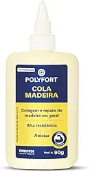 Cola Madeira 1x90G, Pulvitec 443840, Branco