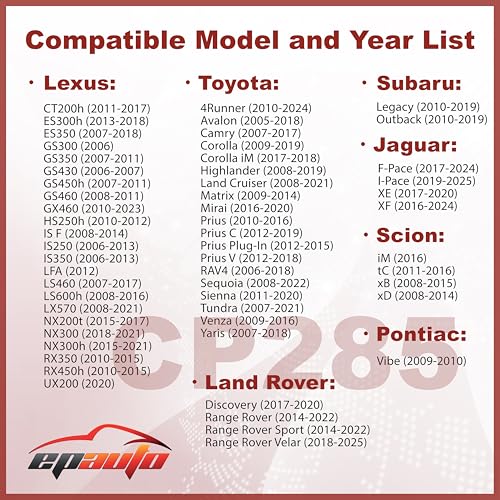 EPAuto CP285 (CF10285) Premium Cabin Air Filter includes Activated Carbon - Image 3