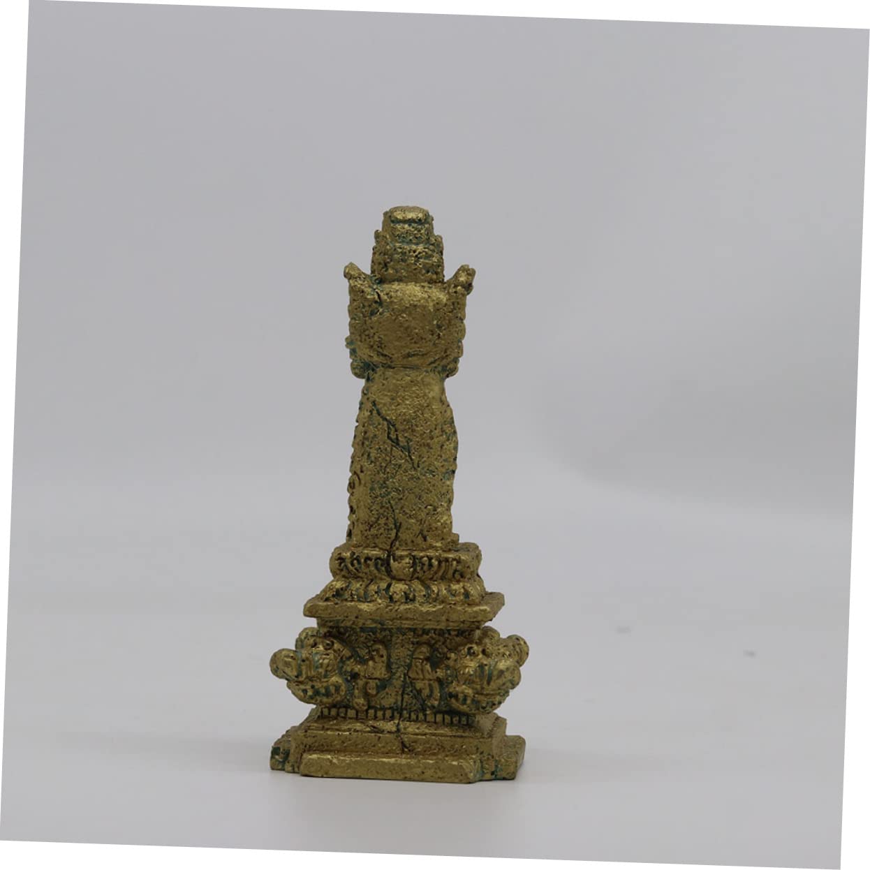 ULTECHNOVO 3 Pezzi Ancient Buddha Statue Ornaments ornamenti per acquari di grandi dimensioni decorazioni per acquari di grandi dimensioni decorazione dell'acquario resina