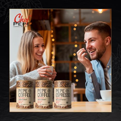 Pepe Coffee Organic Medium Roast Whole Bean Espresso 10 oz 1-pack miniatura 6