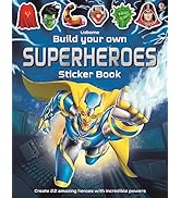 Build Your Own Superheroes Sticker Book: 1 (Build Your Own Sticker Book)