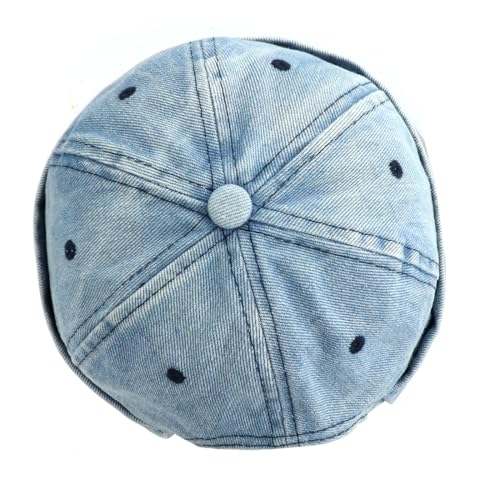 Image of Glamorstar Brimless Dome Hats for Women Men Sailor Beanie Cap Vintage Docker Hat