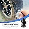 Fodeuxp Tire Repair Nails Kit with 2 Sizes, 2025 New Vacuum Tire Repair Rubber Nail, Screw in Tire Repair Plugs, Fast Self-Service Tire Repair Tools for Car, Motorcycle, Truck (20 Pcs) #5