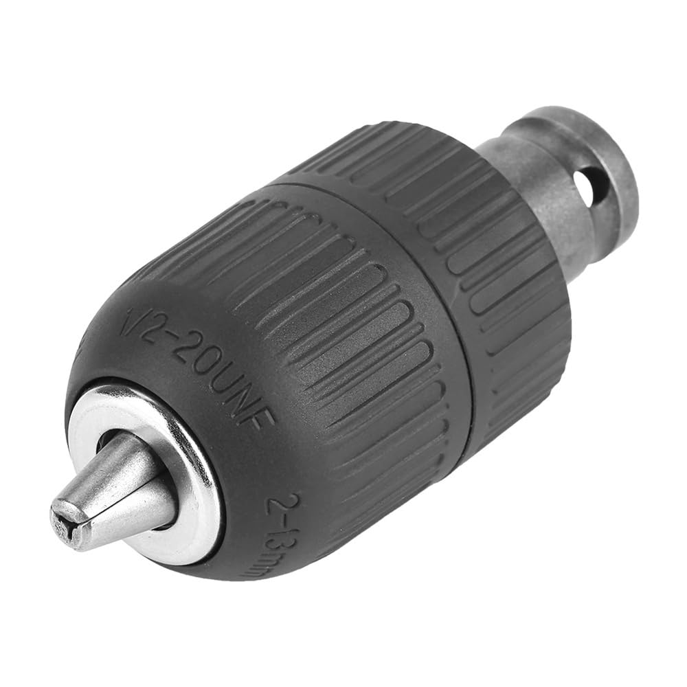 Adapter gwintu 1/2" i zestaw do konwersji uchwytu wiertarskiego bezkluczowego - zakres mocowania 2-13 mm dla kluczy udarowych
