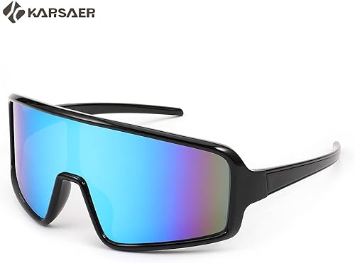 Miniatura 3 de Karsaer Vision - Gafas de sol deportivas para ciclismo, béisbol, softbol, unisex, para adultos, jóvenes, niños y niñas, 8-16