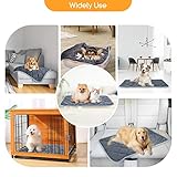 Nobleza Selbstheizende Decke für Katzen & Hunde, Haustiere Wärmematte, Waschbare Welpen Thermodecke, Selbstwärmende Winter Wärme Hundematte, Hund rutschfest Wärmedecke, Größe XL 88x58cm