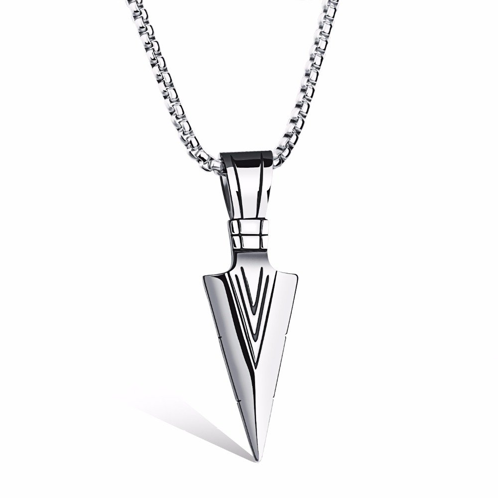See full amazon price history chart for Asma Jewel House Titanium Stainless Steel Personality Spear Pendant Necklace | for Men & Boys | Men Spear Arrowhead Necklace | Spearpoint Pendant | Ideal Gift | simple silver chain for Men & Boys Asma Jewel House Titanium Stainless Steel Personality Spear Pendant Necklace | for Men & Boys | Men Spear Arrowhead Necklace | Spearpoint Pendant | Ideal Gift | simple silver chain for Men & Boys (B06WP1W6GB) Amazon Price History, Amazon Price Tracker