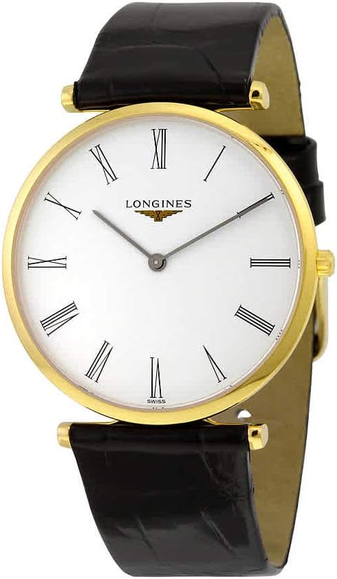 La Grande Classique White Dial Black Leather Mens Watch L47552112